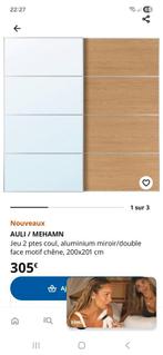 Ikea 200x201 schuifdeuren, Huis en Inrichting, Kasten | Kleerkasten, Ophalen, Gebruikt, Metaal