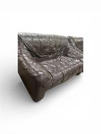 Vintage Design Lerner 'Crumpled' Lederen Set (Jaren '70), Ophalen of Verzenden