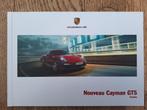 PORSCHE CAYMAN GTS 1981 2014 BROCHURE 42 PAGINA'S FRANSE TEK, Ophalen of Verzenden, Zo goed als nieuw, Porsche