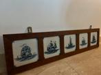 Delfsblauwe tegels met scheepvaart motief, Enlèvement