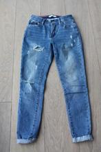 Mooie skinny jeans broek met scheuren (Queen Hearts), m 34, Kleding | Dames, Spijkerbroeken en Jeans, Blauw, Ophalen of Verzenden