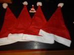 4 kerstmutsen en een mini mutsje (nieuw), Ophalen, Nieuw