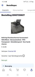 Vloerbeschermer in plastiek. Afmetingen zie foto, Huis en Inrichting, Ophalen, Nieuw
