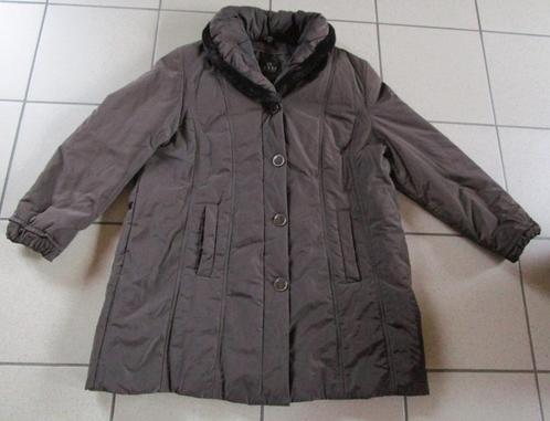 Bruine damesmantel jas BARBARA LEBEK - maat 48/50, Kleding | Dames, Jassen | Winter, Gedragen, Maat 46/48 (XL) of groter, Bruin