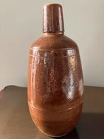 Aarden Fles/vaas/kruikje, H 23 cm., Ophalen of Verzenden, Zo goed als nieuw