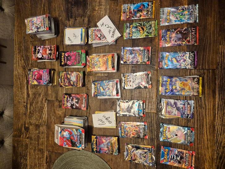 Moderne bulk, holo, Reverse holo's, EX,..., Hobby en Vrije tijd, Verzamelkaartspellen | Pokémon, Zo goed als nieuw, Ophalen of Verzenden