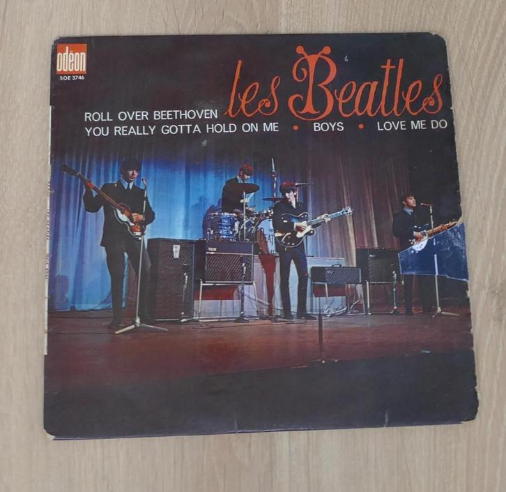 7" EP - Les Beatles  – Roll Over Beethoven, CD & DVD, Vinyles Singles, Utilisé, EP, Pop, 7 pouces, Enlèvement ou Envoi