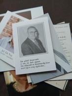 15 prentjes burgemeesters, Verzenden, Bidprentje