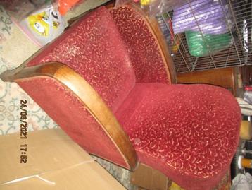 ancien fauteuil de mes g.parents.- dossier inclinable, Enlèvement