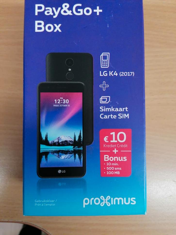 LG K4, Telecommunicatie, Mobiele telefoons | LG, Zo goed als nieuw, Overige modellen, Touchscreen, Zwart, 3 tot 6 megapixel, Android OS