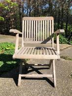 tuinstoel teak, Jardin & Terrasse, Comme neuf, Enlèvement, Pliant, Bois de teck