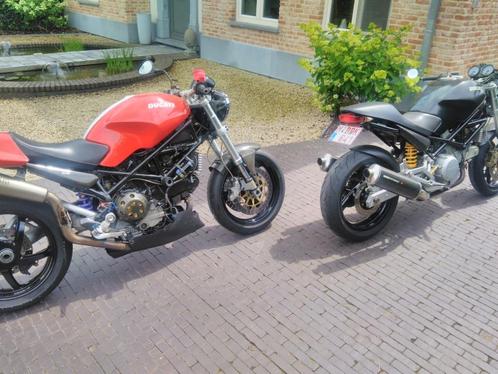 Ducati Monster S2R 1000 et 750 Dark, Motos, Motos | Ducati, Particulier, Naked bike, plus de 35 kW, 2 cylindres, Enlèvement