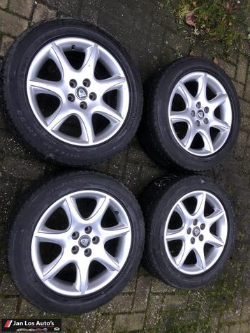 Set velgen winterbanden Jaguar x-type 5x108 7.5 x17 et 52