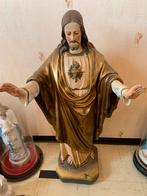 Antiek religieus Christusbeeld Heilig Hart, Antiek en Kunst, Ophalen