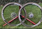 KOERSWIELEN Zipp 202 tubular, Fietsen en Brommers, Fietsonderdelen, Wiel, Zipp, Gebruikt, Racefiets