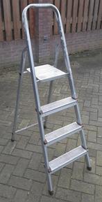 Aluminium ladder, Doe-het-zelf en Bouw, Ladder, Opvouwbaar of Inschuifbaar, Ophalen