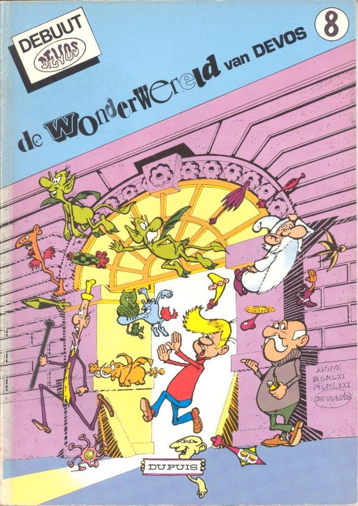 Debuutreeks nr 8 - De wonderwereld van Devos., Boeken, Stripverhalen, Gelezen, Eén stripboek, Ophalen of Verzenden