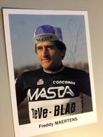 wielerkaart  1983 team masta freddy maertens  signe, Verzenden, Zo goed als nieuw
