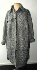 Tweed mantel H&M maat l als nieuw, Kleding | Dames, Jassen | Winter, H&M, Ophalen, Zo goed als nieuw, Maat 42/44 (L)