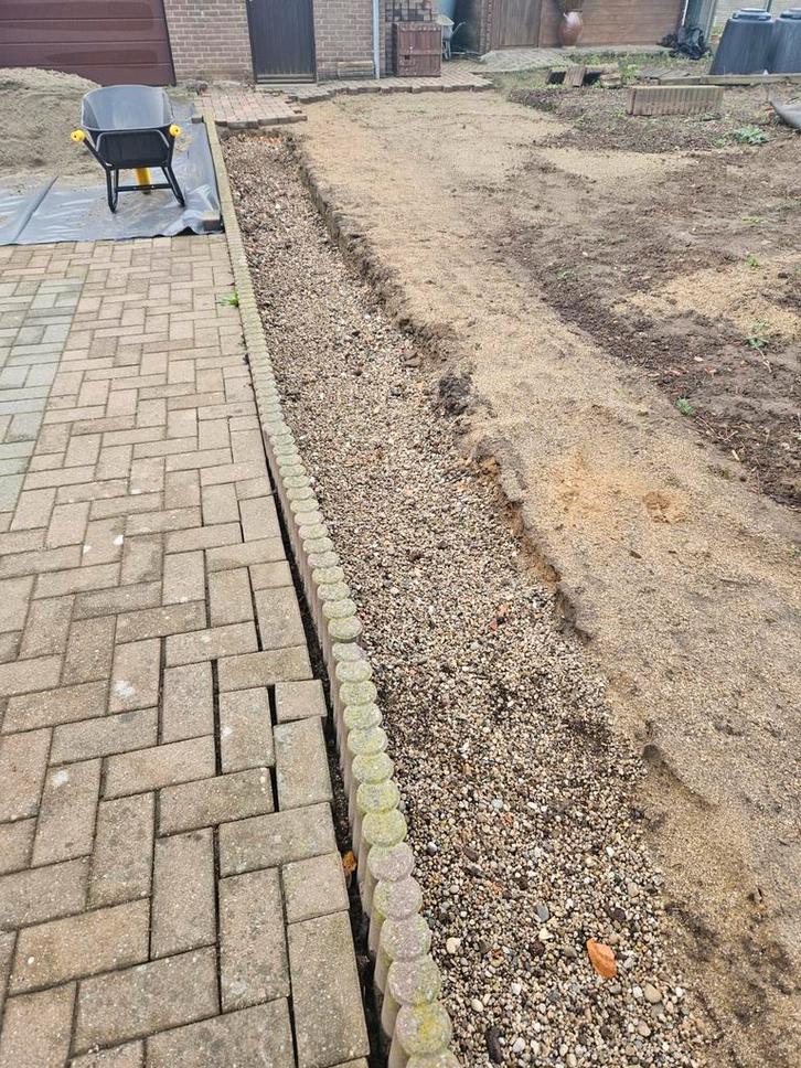 Verzakkingen in uw oprit,terras of tuinpaden,, Tuin en Terras, Tegels en Klinkers, Klinkers, Ophalen