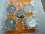 5X WIENER PHILHARMONIKER 2025 ZILVEREN MUNTEN 1 OUNCE, Ophalen, Zilver