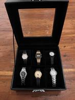 Collection montres dame vintage, Enlèvement ou Envoi, Comme neuf, Or, Cuir