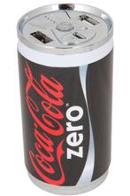 USB-batterij in coca-colablik-formaat (2000/7200 mah), Audio, Tv en Foto, Ophalen, Zo goed als nieuw, Oplaadbaar