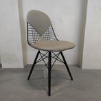 Vitra Eames Wire Chair - DKW 2 - Sand leder, Ophalen of Verzenden