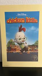 Lithographie originale chicken little walt disney, Enlèvement ou Envoi