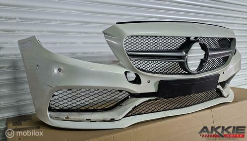 Mercedes C63 AMG Bumper voor W205 S205, Auto-onderdelen, Carrosserie, Bumper, Voor, Gebruikt, Ophalen of Verzenden