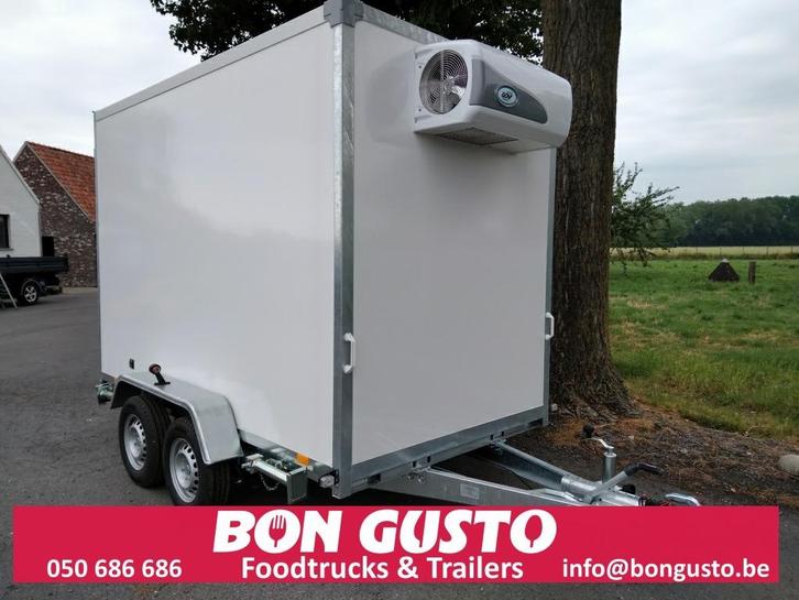Koelaanhangwagen + Vriesaanhangwagen, Auto diversen, Aanhangers en Bagagewagens, Nieuw, Ophalen