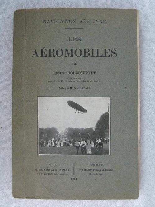 Ballonnen luchtschepen — Goldschmidt - OE 1911 - zeldzaam, Boeken, Vervoer en Transport, Gelezen, Ophalen of Verzenden