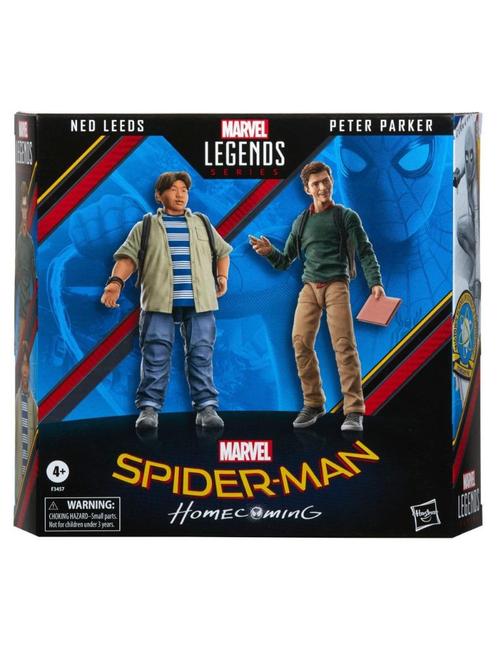 Marvel Legends Spider-man Homecoming Peter Parker and Ned, Collections, Jouets miniatures, Neuf, Envoi