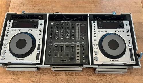 Pioneer CDJ-850 players met DJM-700 professional mixer, Muziek en Instrumenten, Dj-sets en Draaitafels, Gebruikt, Pioneer, Ophalen
