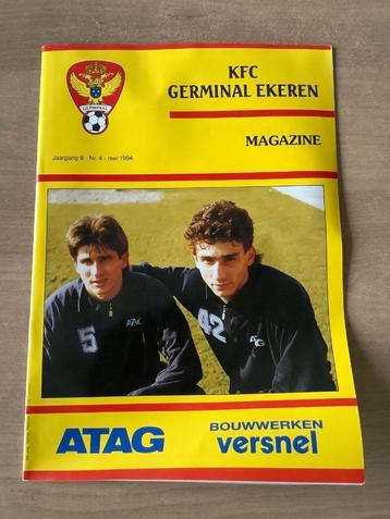 Club Magazine Germinal Ekeren Mei 1994 beschikbaar voor biedingen