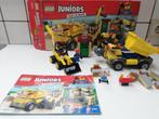 lego 10734 juniors bouwwerf met kraan bulldozer, Kinderen en Baby's, Ophalen of Verzenden, Complete set, Lego