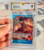 Une pièce Paramount War OP02-062 SR Monkey D Luffy GG-9 2023, Enlèvement ou Envoi, Comme neuf, Cartes en vrac, Foil