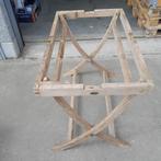 tafelonderstel hout - teak, Tuin en Terras, Tuintafels, Ophalen, Gebruikt, Rechthoekig, Teakhout