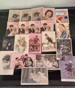 Lot van 20 stuks oude onbeschreven postkaarten, Ophalen