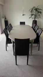 Eetkamertafel, Ophalen, Gebruikt, 100 tot 150 cm, Klassiek