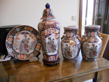 Mooie Japanse vazen antiek beschikbaar voor biedingen