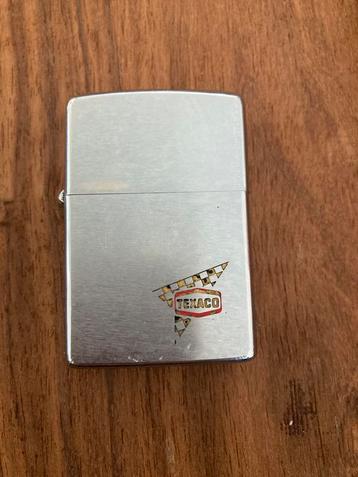 Zippo aansteker met oude Texaco logo beschikbaar voor biedingen