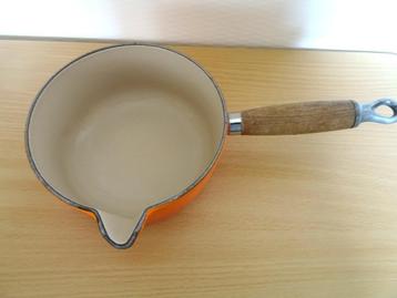 Le Creuset sauspan steelpan 16. Geëmailleerd gietijzer beschikbaar voor biedingen