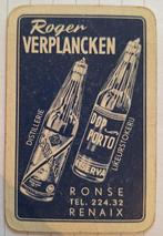 Speelkaart stokerij, distillerie, Verplancken Ronse_27, Verzamelen, Speelkaarten, Jokers en Kwartetten, Ophalen of Verzenden, Gebruikt