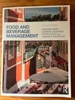 Food and beverage management - école d'hotellerie/hotel mana, Livres, Livres d'étude & Cours, Enlèvement ou Envoi, Comme neuf