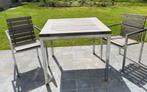 *****TUINSET tafel + 2 stoelen*****, Bois, Envoi, Salons de jardin