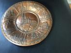 Bronzen muurschaal, Antiek en Kunst, Ophalen of Verzenden, Brons