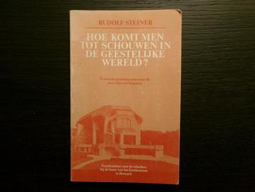 Hoe komt men tot schouwen in de geestelijke wereld/R.Steiner beschikbaar voor biedingen