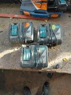 Makita opladers, Ophalen, Gebruikt