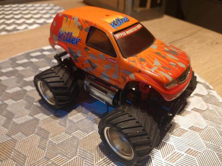kyosho mini-Z Monstertruck. ASF versie. weinig gereden., Hobby en Vrije tijd, Modelbouw | Radiografisch | Auto's, Gebruikt, Ophalen of Verzenden